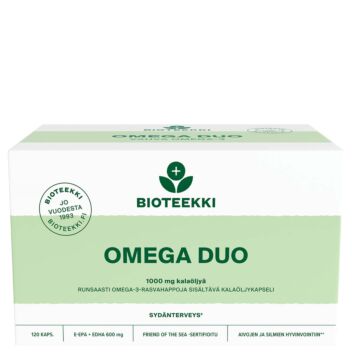 BIOTEEKKI OMEGA DUO KAPS 120 kpl