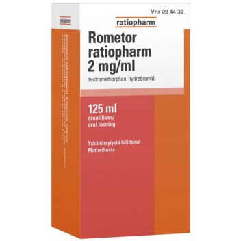 ROMETOR RATIOPHARM ORAALILIUOS 2 MG/ML