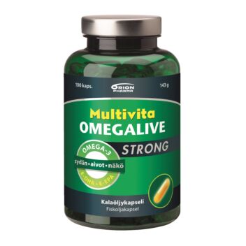 MULTIVITA OMEGALIVE STRONG KAPS 100 KPL