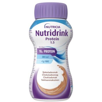 NUTRIDRINK PROTEIN SUKLAA NESTE, TÄYDENNYSRAVINTOVALMISTE 4 X 200 ML