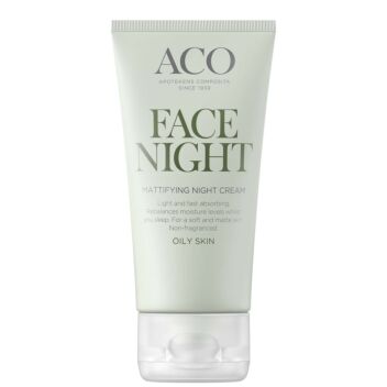 ACO FACE MATTIFYING NIGHT CREAM HAJUSTEETON 50 ML