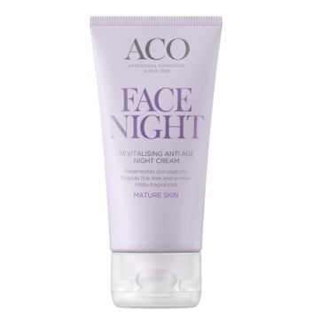 ACO FACE REVITALISING ANTI AGE NIGHT CREAM 50 ML