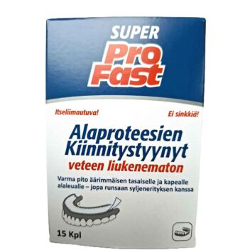 PROFAST KIINNITYSTYYNY ALAPROTEESILLE 15 KPL