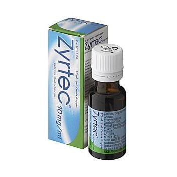 ZYRTEC 10 MG/ML TIPAT, LIUOS 20 ml