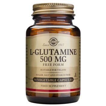 SOLGAR L-GLUTAMIINI 500 MG VEGICAPS 50 KPL