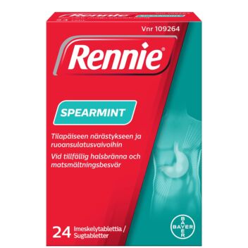 RENNIE SPEARMINT IMESKELYTABLETTI