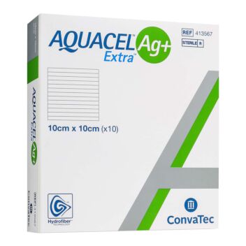 AQUACEL AG+ EXTRA 10X10CM SIDOS 10 kpl