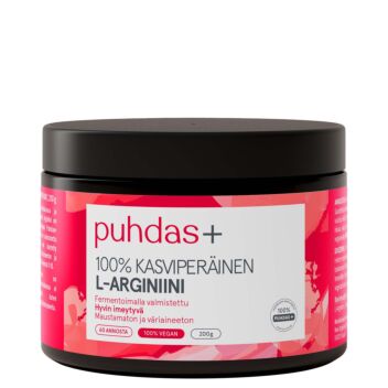 PUHDAS+ L-ARGINIINI 200 g