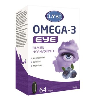 LYSI OMEGA-3 EYE KAPS 64 KPL