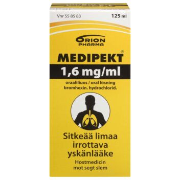 MEDIPEKT 1,6 MG/ML SUUN KAUTTA OTETTAVA LIUOS 125 ml