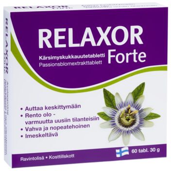 RELAXOR FORTE TABL 60 KPL