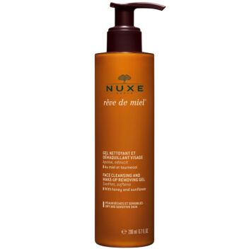 NUXE RÊVE DE MIEL FACE CLEANSING AND MAKE-UP REMOVING GEL 200 ML