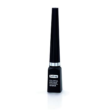 ISADORA COLOURFUL EYELINER 10 BLACK 3,7 ML