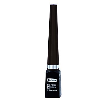 ISADORA COLOURFUL EYELINER 12 DARK BROWN 3,7 ML