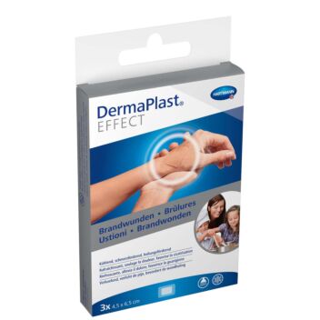 DERMAPLAST EFFECT 4,5X6,5 CM PALOVAMMALAASTARI 3 KPL