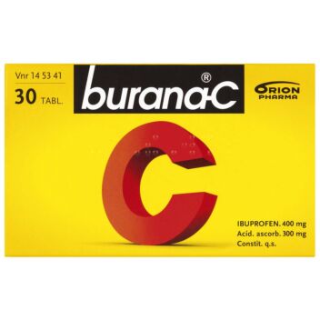 BURANA-C 400/300 mg KALVOPÄÄLLYSTEINEN TABLETTI 30 fol