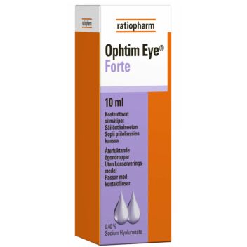 OPHTIM EYE FORTE 0,4% SILMÄTIPAT 10 ML