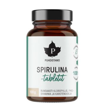 PUHDISTAMO SPIRULINA TABLETIT 100 G