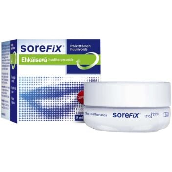 SOREFIX EHKÄISEVÄ HUULIHERPESVOIDE 8 ML