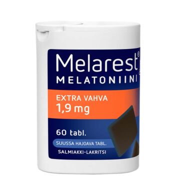 MELAREST 1,9 MG SALMIAKKI-LAKRITSI 60 TABL