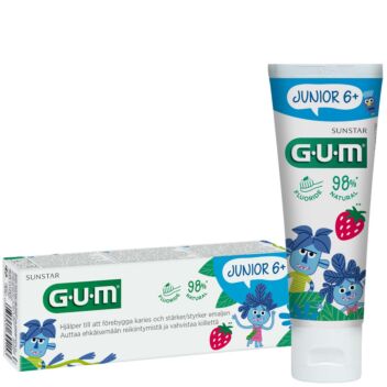 GUM JUNIOR HAMMASTAHNA 6+ 50 ML