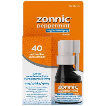 ZONNIC PEPPERMINT SUMUTE SUUONTELOON 1MG/ANNOS