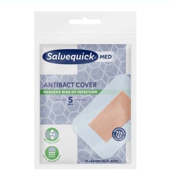 SALVEQUICK MED ANTIBAC COVER LAASTARI 5 KPL