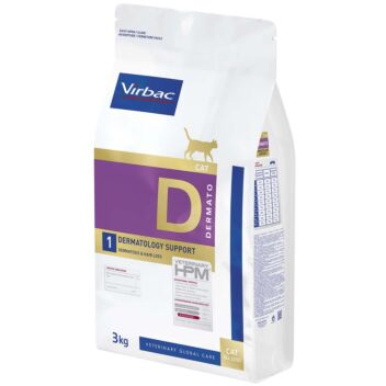 VIRBAC CAT DERMATOLOGY SUPPORT D1 3 kg