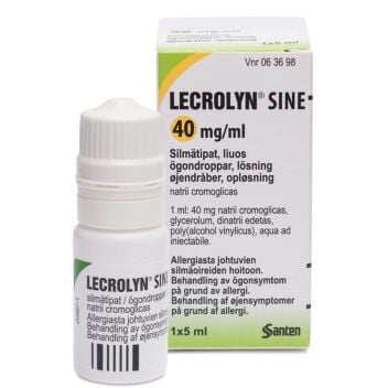 LECROLYN SINE SILMÄTIPAT 40MG/ML