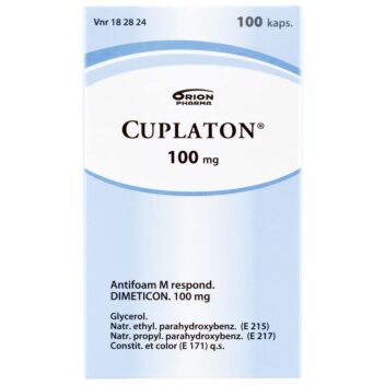 CUPLATON 100 mg PEHMEÄ KAPSELI 100 kpl