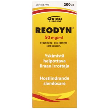 REODYN 50 MG/ML SUUN KAUTTA OTETTAVA LIUOS 200 ml
