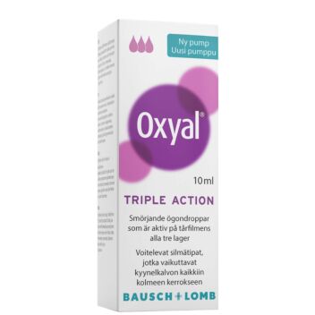 OXYAL TRIPLE ACTION SILMÄTIPPA 10 ML