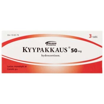 KYYPAKKAUS 50 MG TABLETTI 3 fol