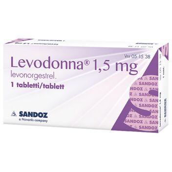 LEVODONNA 1,5 MG TABLETTI 1 fol