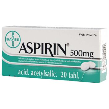 ASPIRIN TABLETTI 500MG