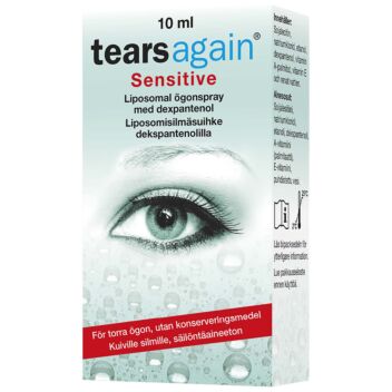 TEARSAGAIN SENSITIVE SILMÄSUIHKE 10 ML