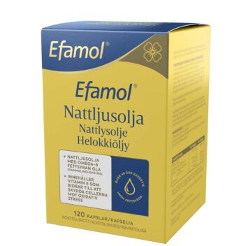 EFAMOL 1000MG HELOKKIÖLJY 120 KAPS