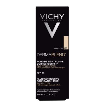VICHY DERMABLEND NESTEMÄINEN MEIKKIVOIDE 05 PORCELAIN 30 ml