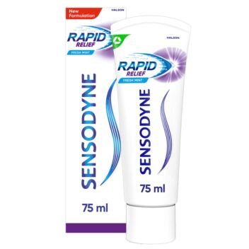 SENSODYNE RAPID RELIEF HAMMASTAHNA VIHLOVILLE HAMPAILLE 75 ML