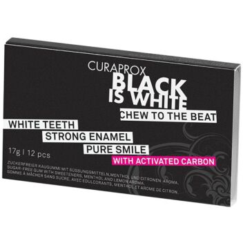 CURAPROX BLACK IS WHITE AKTIIVIHIILIPURUKUMI 12 KPL