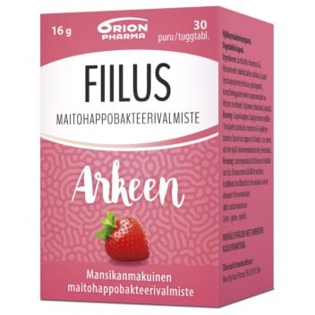 FIILUS ARKEEN MANSIKKA PURUTABL 30 KPL