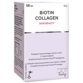 BIOTIN COLLAGEN SKIN BEAUTY TABL 120 KPL