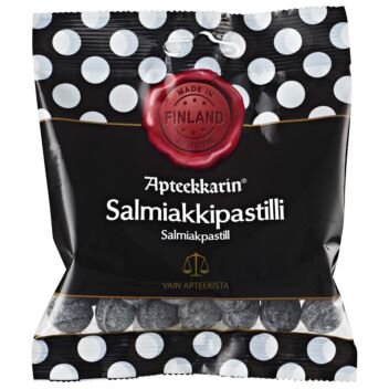 APTEEKKARIN SALMIAKKIPASTILLI 60 G