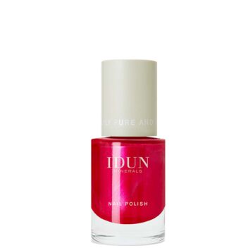 Idun Minerals kynsilakka Cinnober Metallic Rasberry 11 ml | Kynsilakat