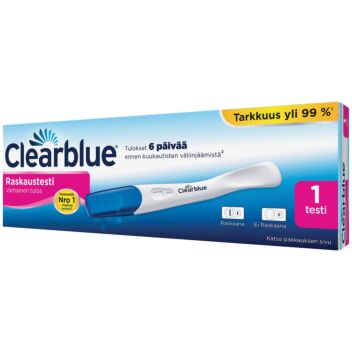 CLEARBLUE RASKAUSTESTI EARLY DETECTION 1 KPL