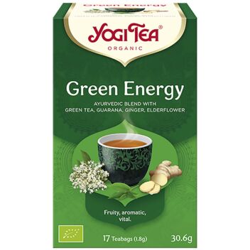 YOGI TEA GREEN ENERGY LUOMU TEE 17 KPL