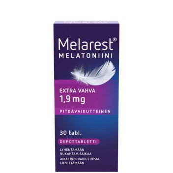 MELAREST 1,9 MG PITKÄVAIKUTTEINEN 30 TABL