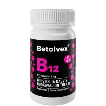 BETOLVEX B12-VITAMIINI 1MG TABL 50 KPL