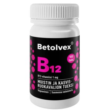 BETOLVEX B12-VITAMIINI 1MG TABL 100 KPL