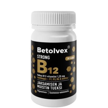 BETOLVEX STRONG B12-VITAMIINI 1,25MG KAPS 30 KPL